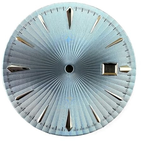 Saharuse Esfera no iluminada de 35 Mm diámetro, Adecuada for Accesorios Reloj mecánico Calibre NH35, 1 ud