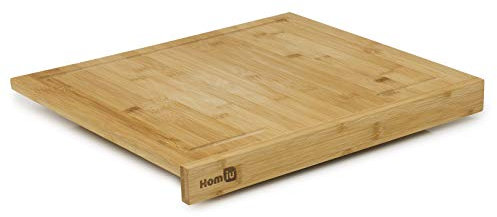 Counter Edge Bamboo Chopping Board | Wooden Kitchen Cutting Board | Wooden Chopping Boards for Kitchen | 100% Natural Organic Bamboo Cutting Boards | Ideal Food Prep Meat Vegetables Cheese Cutting