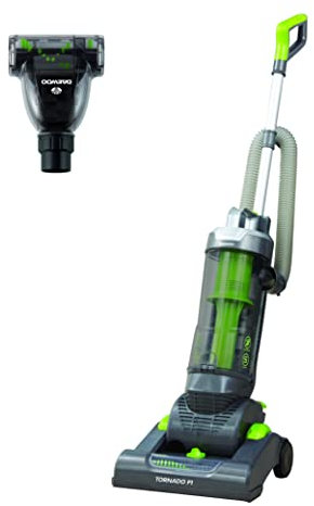 Daewoo Tornado F1 Upright Vacuum Cleaner Lightweight with 2.5L Capacity and Long 7m Cord, Bursh Head Attachment and Cord Wind Storage, Easy Empty Dust Canister, Freedom One (FLR00049)