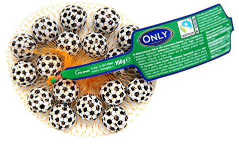 Only Schokoladenfußbälle | Schokolade Fußball | 100g
