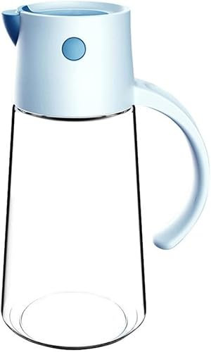Aceitera y vinagrera Antigoteo Cocina Auto Flip Olive Oil Sprayer Botellas de vinagre con manija automático de manejo sin Deslizamiento for biberón de condición (Size : 550ml)