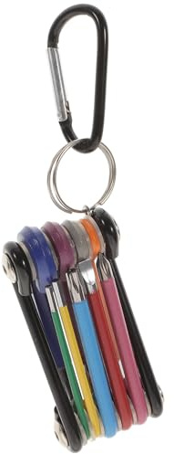 ULTECHNOVO Allen Key Set Alan Keys Sets Folding Wrench Set, Foldable Bike Wrench Hand Tool Wrench Assorted Key Socket for Repair Allen Key Set Alan Keys Sets