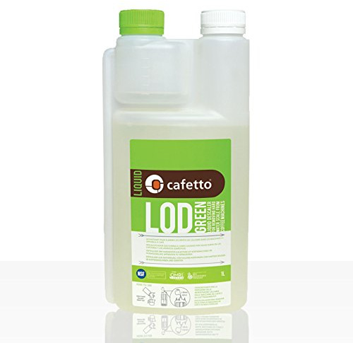 Cafetto LOD Grün flüssiger Entkalker 6 x 1 Liter, rein organisch