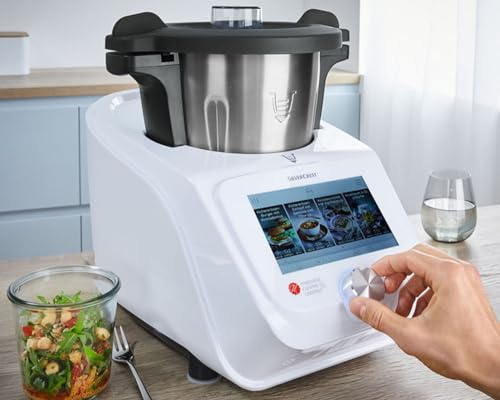 PSIDE Silvercrest Kitchen Tools Monsieur Cuisine Connect SKMC 1100 A1 Robot de cuisine 1100 W 1 pièce, Blanc