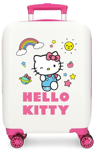 Hello Kitty, Vit, 33 x 50 x 20 cm, Liten resväska
