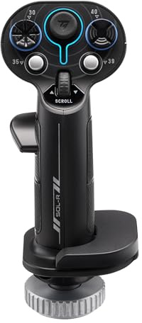 Thrustmaster Sol-R 3 AVA : Poignée de Joystick Premium pour Simulation Spatiale – 21 Boutons d'Action – Ergonomie Avancée pour le Combat Spatial – Écosystème AVA – Idéal Star Citizen & Elite Dangerous