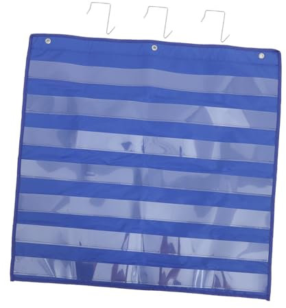 Artibetter Unterricht Hängende Tasche Kleine Taschenkarte Für Den Unterricht Hängetaschen-organizer Für Das Klassenzimmer Taschenplan Planen Lehrerkalender-taschendiagramm Oxford-stoff Blue