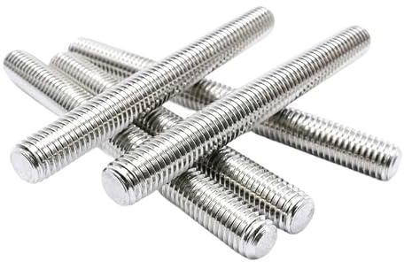 Tiges filetées en aluminium 6063 boulons à goujons filetés métriques m6 m8 m10 (100,M6 x 70mm)
