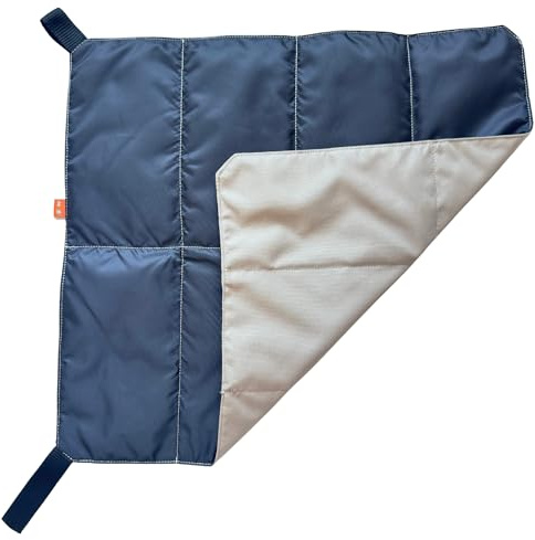 Amblior Haustiermatte – Premium Faltbare wasserdichte Reisedecke für Kleine Hunde & Katzen, Oxford-Gewebe, Beidseitig, Tragbar, Taschenformat