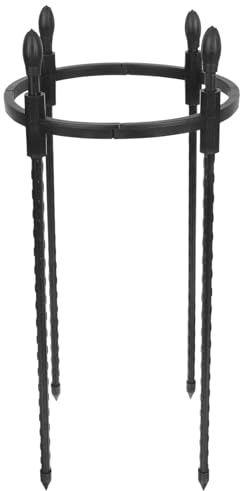 SHINEOFI Support de Plante Pot avec Cadre Tuteur pour Plantes Grimpantes Cage de Soutien pour Jardin et Balcon Protection Le Vent et Croissance Contrôlée