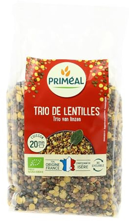 Priméal Trio de Lentilles 500 g