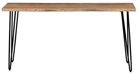 Jofran Nature's Edge Solid Acacia Sofa Counter Height Dining Table