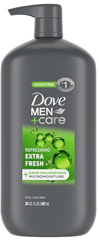 DOVE MEN + CARE Body & Face Wash Refreshing Extra Fresh Men's Body 30 oz
