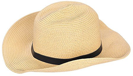 Cowboyhut Stroh Sonnenhüte UV Schutz Strohhut Klassisch Outdoorhut Herren Sonnenmütze Kinnband Mütze Schirm Safari Hut Atmungsaktiv Westernhut Damen Outdoor Reisen Schlapphut Sonnenschutz