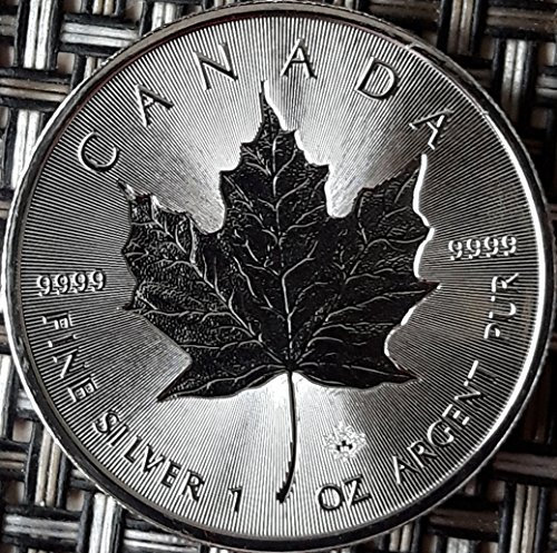 1 Unze oz Silber Silbermünze Maple Leaf verschiedene Jahrgänge bei uns einzeln in Münzkapseln verpackt
