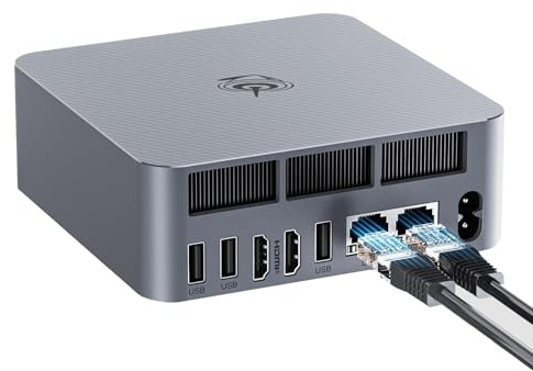 Beelink Mini PC EQi13, Intel Core i5 13420H (up to 4.6GHz, 8C/12T) | 16GB LPDDR5 500GB M.2 PCIe4.0 SSD Mini Computer Windows 11 Pro,4K Dual Display/HDMI, WiFi 6/BT5.2/Dual Gigabit LAN
