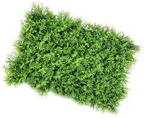 BCOATH 1pc Lifelike Simulated Plant Wall Decor Background Adornment for Home Office Cafe and Wedding Easy Installation No Maintenance Required High-density Greenery Simulation
