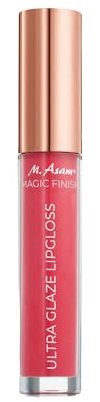 M. Asam MAGIC FINISH ULTRA GLAZE LIPGLOSS cheeky rose (4ml) – aufpolsternder Lipgloss für geschmeidige Lippen mit intensivem Glanz, Lippenpflege mit Hyaluron & Peptid, zartes Vanille Aroma
