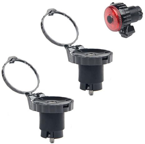 Fahrradspiegel, 2 Stück Mini Rückspiegel Klappbarer,360° Verstellbar Rückspiegel Fahrrad,Fahrrad Rückspiegel,Fahrrad Spiegel,Fahrradspiegel für Lenker,universeller Fahrradspiegel für Mountainbike