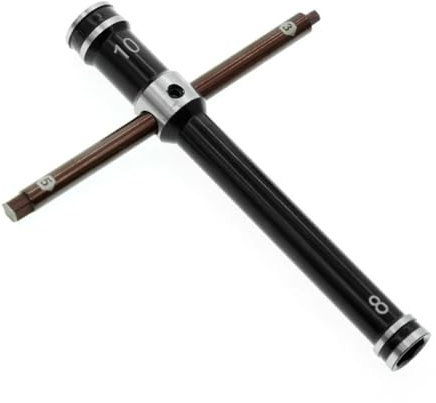 Herramienta de extracción de bujías incandescentes a control remoto, manguito de llaves cruzadas de 8mm y 10mm, destornillador y llave hexagonal de 3mm y 5mm para coche a control remoto, herramienta d