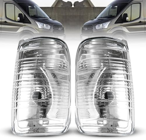 ROBUST Dörrvinge spegel indikatorlampa klar höger förare och vänster passagerarsida set för Ford Transit Mk8 1847389 2085655 BK3113B381AB 2014-2018