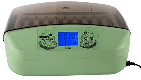 32 Eier Inkubator für hühner, 12 Brutautomat für Enten & andere Vögel, Brutmaschine Vollautomatisch, Eier automatisch drehen