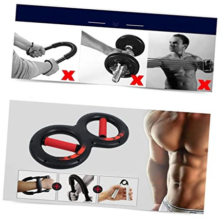 WESIEVYA 30kg Handtrainer Zum Trainieren Der Starken Hand Kraft Für Handgelenktraining Langlebiges Fitness-trainingsgerät Rot