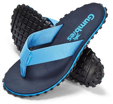 Gumbies Duckbill Unisex Flip-Flops with Recycled Plastic Straps and Recycled Rubber Sole - Comfort Guaranteed