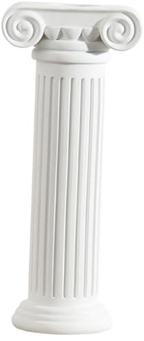 Gatuida Florero Columna Romana de Vintage Maceta Decorativa para Plantas y Jardín Adorno para y Boda Soporte para Arreglo Floral Original