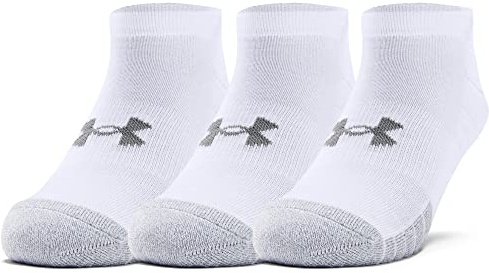 Under Armour Unisex UA Heatgear NS, atmungsaktive Füßlinge im 3er-Pack, Sportsocken mit dynamischem Halt und Flexibilität