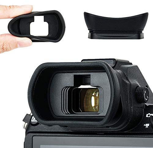KIWIFOTOS Erweiterte Augenmuschel für Nik. Z7II Z6II Z6III Z5 Z7 Z6 Sucher | Ersetzt Nikon DK-29|Weiches Silikon|Robustes ABS|Blockiert Streulicht & Studiolicht|Schutz vor Stößen & Kratzern