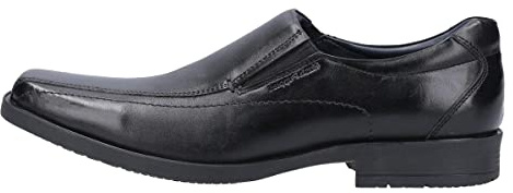 Hush Puppies Men's Brody School Uniform Shoe, Black, 11 UK Medium