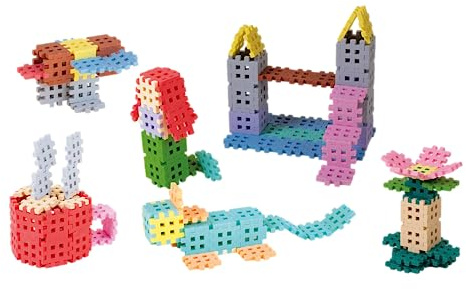 Marioinex konstrukcyjne Waffle Mini Pastel 500 el. [KLOCKI]