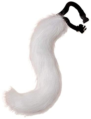 PPFINE Kunstpelz Wolf Fuchs Kostüm Schwanz Erwachsene Halloween Weihnachtsfeier