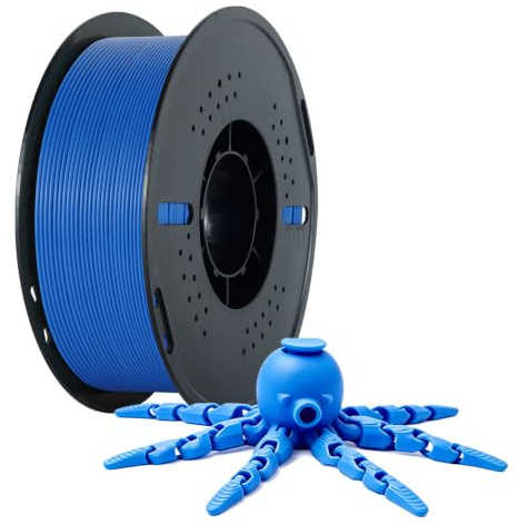 kingroon 3D Printer Filament PLA 3D-Druckerfilament,… (Polymilchsäure, BlauesPLA)