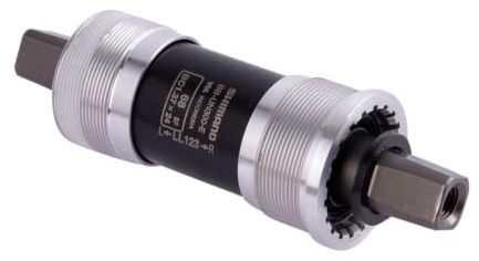SHIMANO - Tretlagerachse BSA 122,5/68mm-BB-UN300 E-Type