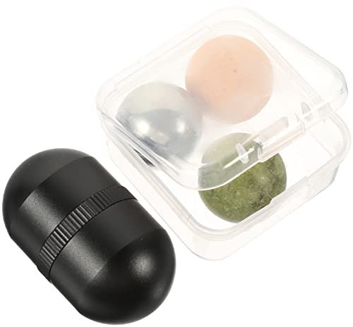 FOMIYES 1satz Jade Gesichtsmassage Roller Beauty Massageball Für Effektive Gesichtspflege Jade Roller Zur Hautabsorption Und Reduzierung Von Augenringen Für Strahlende Haut