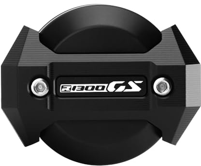 Modeer Für B.M.W R1300GS / Adventure 2024+ Motorrad Sturzpad Räder Sliders Crash Pad Falling Protector Guard Cover r 1300 gs r1300gsa Zubehör (Schwarz)