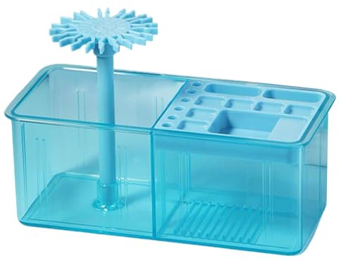 Art Brush Holder,Multifunctional Paintbrush Cleaning Rack | Paint Brush Cleaner Cup | for Professionals Students Teachers Beginners Painters Art Studio Classroom Home Outdoor Craft Room
