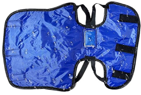 Kustimantu Manta de becerro | mantas impermeables y cálidas para animales | Manta térmica para terneros, pastos y establos en climas fríos para pastos al aire libre protección nocturna en estaciones