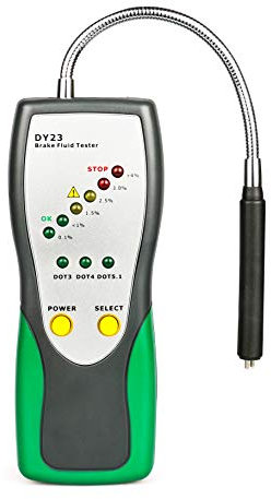 BELEY Tester Diagnostico per Liquido Freni, Olio e Acqua con Sonda ad Alta Precisione per Auto DOT3 DOT4 DOT5