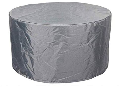 ZHCHL Housse Table De Jardin Ronde 150x90cm, Protection Salon Imperméable Tissu Oxford Multifonction pour Meuble Extérieur