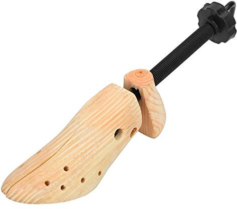 Barella per Scarpe Supporto per Espansore per Scarpe in Legno di Pino Espansore per Strumento di Espansione per Allungamento Regolabile(42-46)