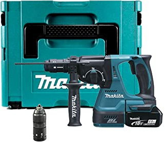 Bohrhammer SDS Plus BL LXT 18 V + 1 x BL1860B + Makpac
