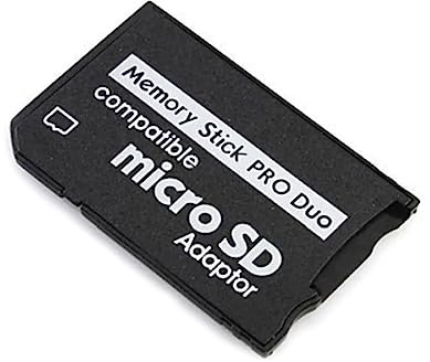 Micro SD to Pro Duo Memory Stick Adapter, Compatible with Sony PSP