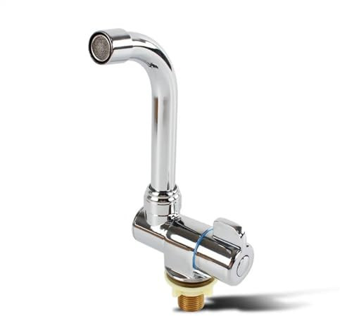 RV 360 ° Rotation Edelstahl Faltbarer Kaltwasserhahn for Wohnmobil Zubehör for Home Bad (Color : Faucet B)