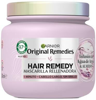 Garnier Original Remedies Mascarilla Agua Arroz, 340ml