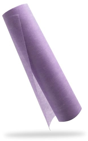 YUNSHANGHE Camino de Mesa de Fieltro, 30 cm x 25 m, decoración de Mesa, Camino de Mesa Decorativo para bautizos, comuniones, cumpleaños, Bodas y Fiestas (Morado)