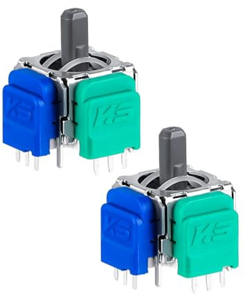 Ceozon Lot de 2 joysticks à effet Hall TMR Hall électromagnétique anti-dérive, accessoires de réparation compatibles avec manette Xbox One