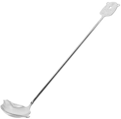 Alipis Edelstahl Schöpflöffel Mit Ausgießer Kleiner Soßenkelle Zum Servieren Metallkelle Für Suppen Löffel Edelstahl Für Küche Große Schöpfkelle Aus Stahl